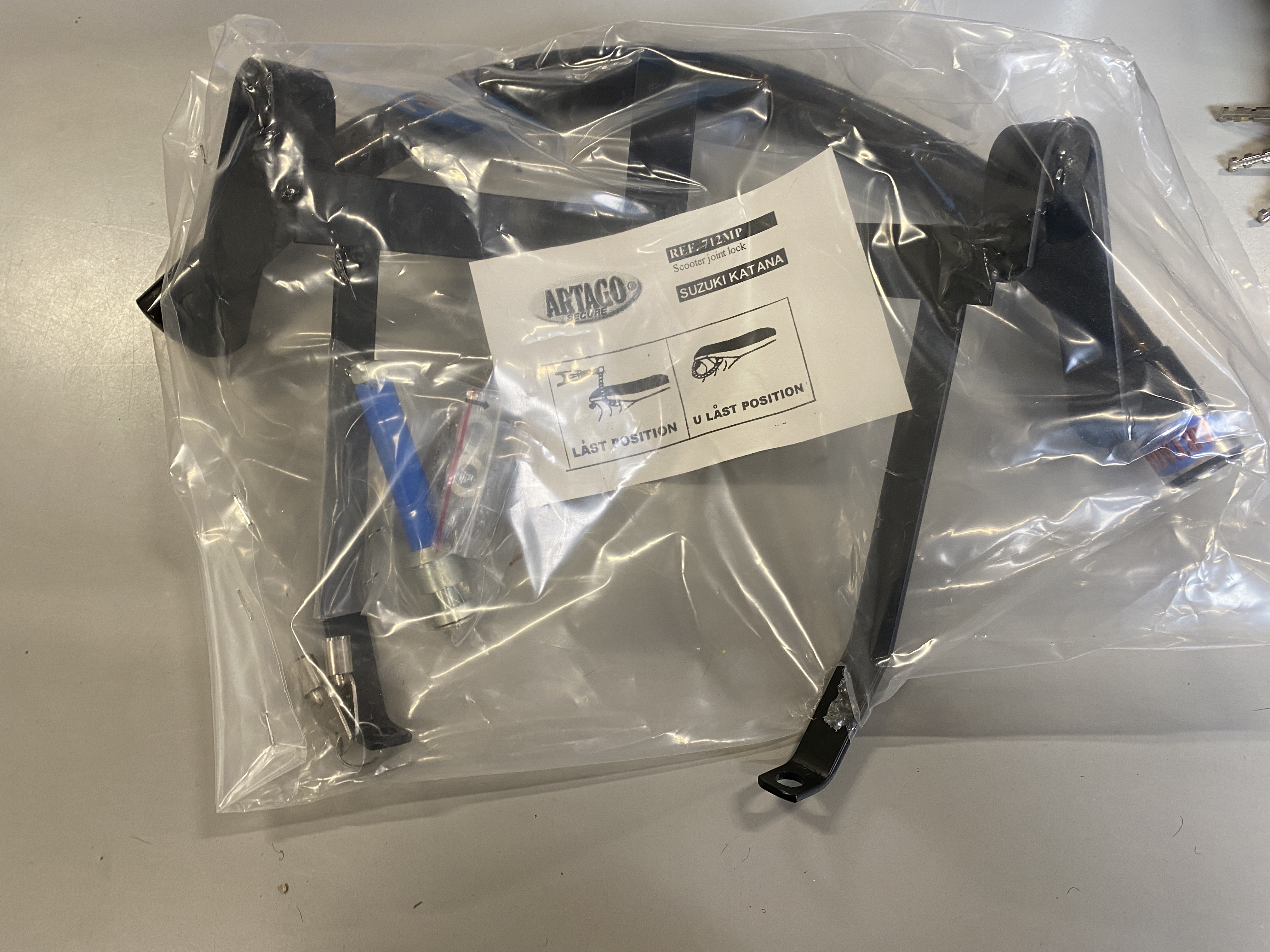 Lås F/Sadel/Styr Sizuki Katana 712 MP